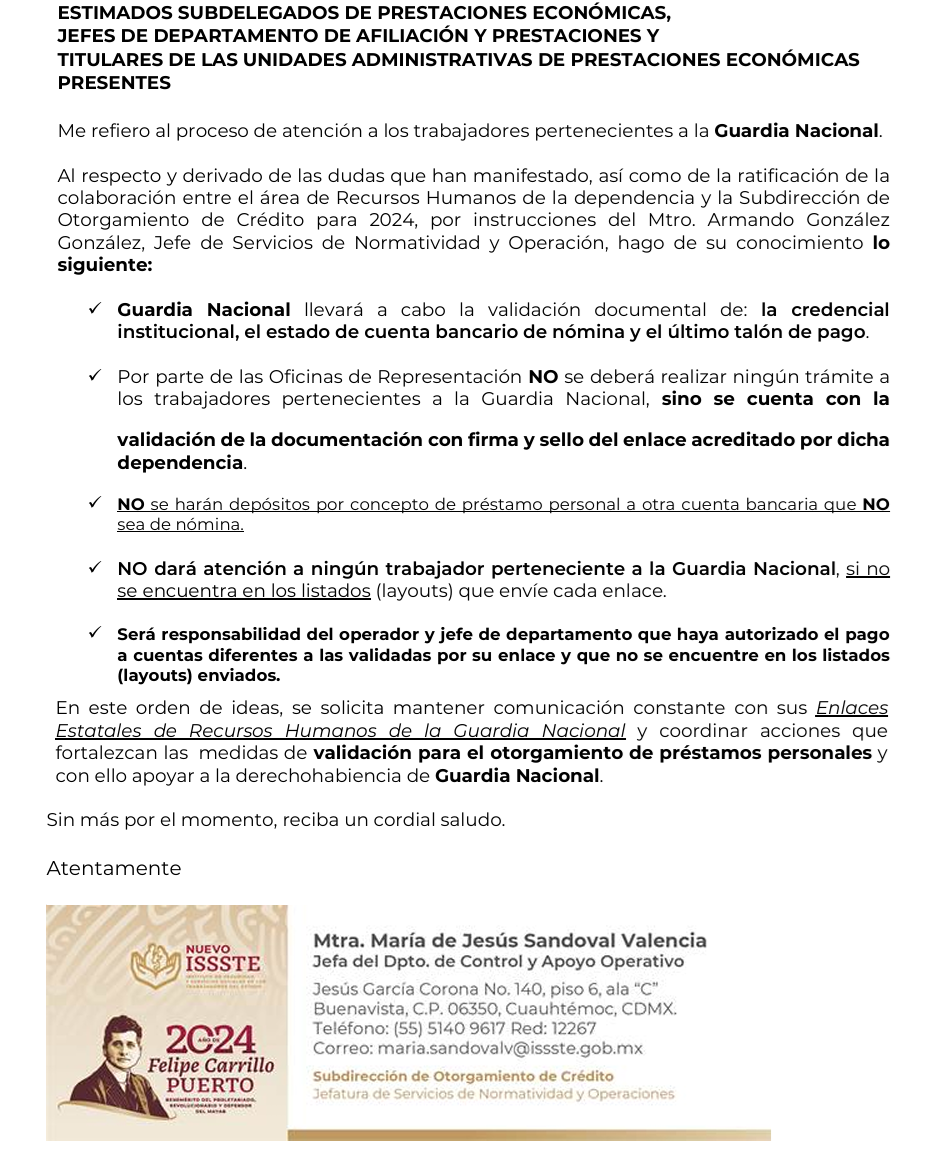 Correo Guardia Nacional