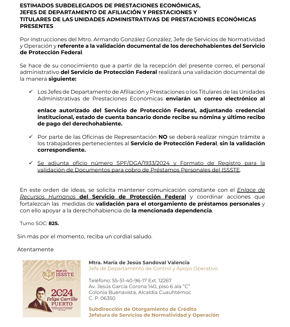 Correo Protección Federal